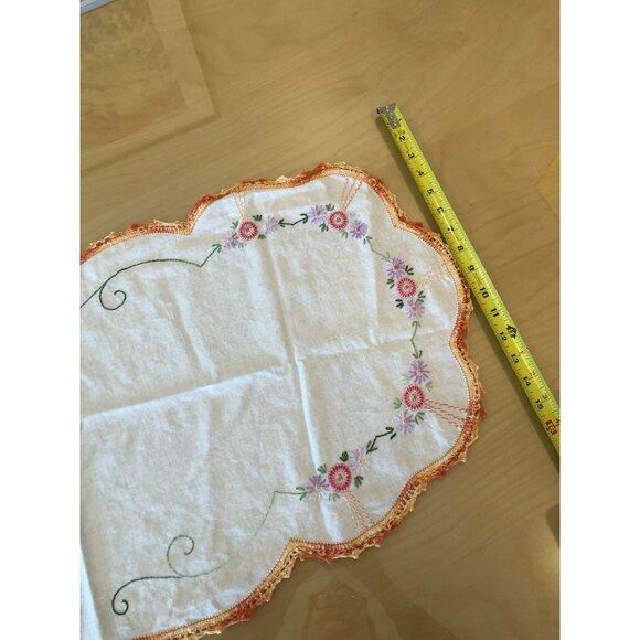 LOT of 6 Hand Embroidered Table Runners - Picture 6 of 16